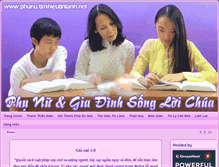 Tablet Screenshot of phunu.timhieutinlanh.net